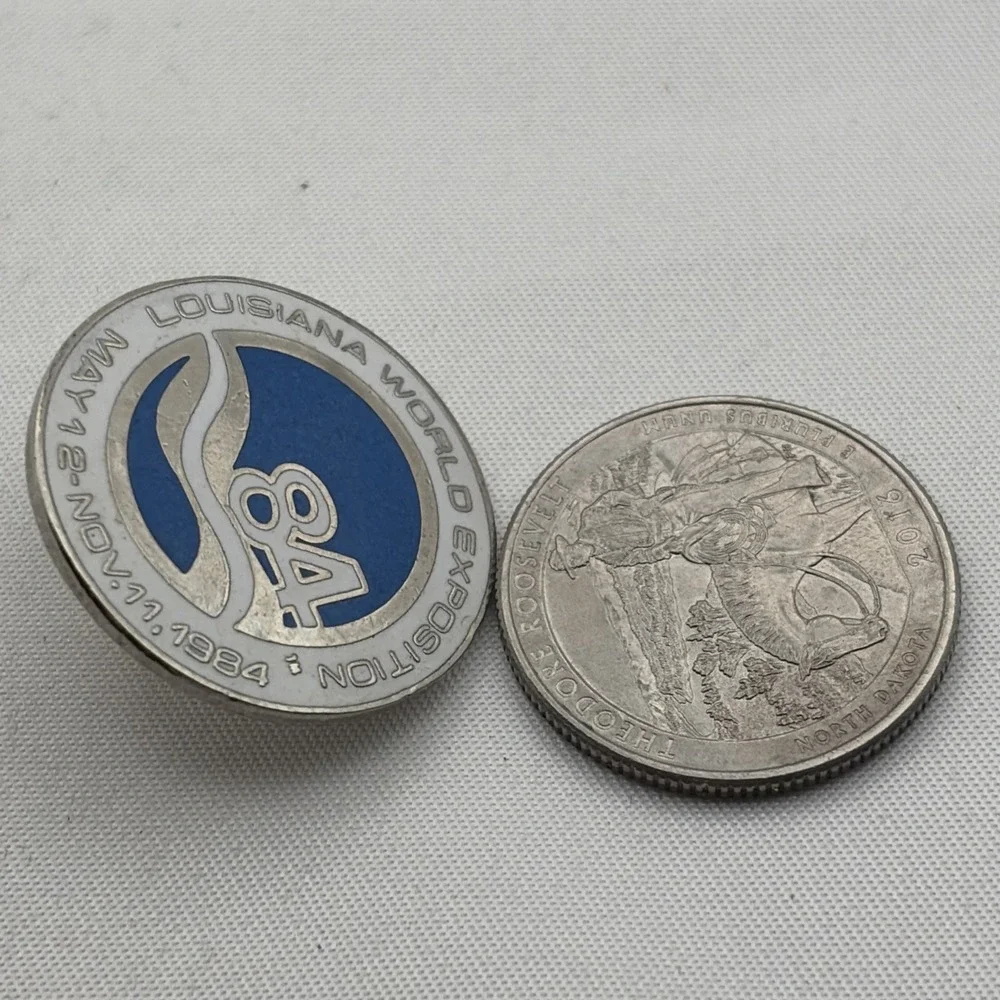 Louisiana World Exposition 1984 Lapel Hat Pin